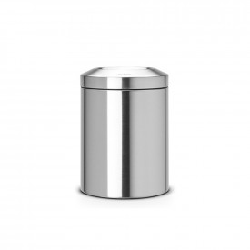 Coș de gunoi Brabantia Flame Guard 7L, Matt Steel 647068
