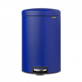 Coș de gunoi cu pedală Brabantia NewIcon 20L, Mineral Powerful Blue 1005538