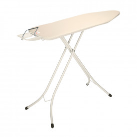 Masa de calcat Brabantia B 124x38cm cu suport de fier, Ecru 1003333
