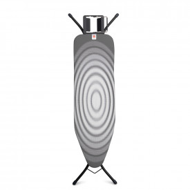 Masa de calcat Brabantia B 124x38cm cu suport de fier, Titan Oval 1003339