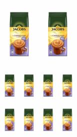 Pachet 10 x Cappuccino Jacobs 500g Milka choco