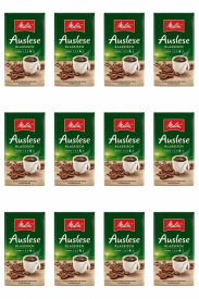 Pachet 12 x Cafea macinata Melita Auslese klassissch 500 g