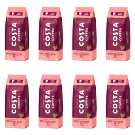 Pachet 8 x Cafea boabe Costa Crema 500 g