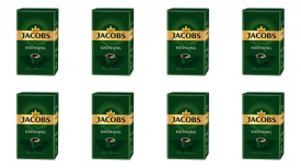 Pachet 8 x Cafea Macinata Jacobs Kronung 500g