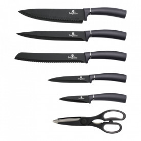 Set cutite (7 piese) Metallic Line Carbon Pro Edition BerlingerHaus BH 2600