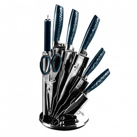 Set cutite otel inoxidabil (8 piese) Aquamarine Metallic Collection Berlinger Haus BH 2460
