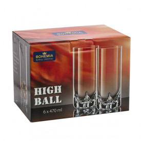 Set Pahare Bohemia Royal Trio, 6 buc., 470 ml 109655