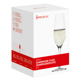 Set pahare de sampanie Spiegelau Style, 4 buc., 240 ml 109384