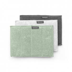 Set prosoape din microfibră Brabantia SinkSide Gri închis/Gri deschis/Verde jad 3 buc 1005612