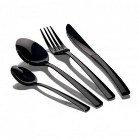 Set Tacamuri 24 piese negru oglinda Black Royal Collection Berlinger Haus BH 2346