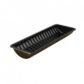 Tava ridata pentru cuptor Metallic Line Shiny Black Edition BerlingerHaus BH 7644