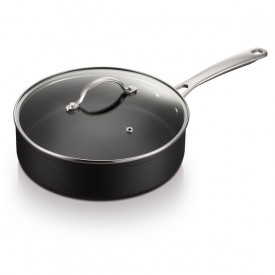 Tigaie adanca Brabantia Chrome 24 cm, cu capac 1001137