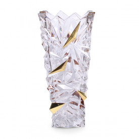 Vaza Bohemia Glacier Gold, 30,5 cm 1000266