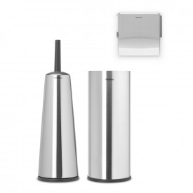 Accesorii de toaleta Brabantia Balance Collection, 3 piese, Matt Steel 1003479