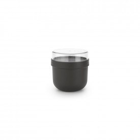 Bol pentru mic dejun Brabantia Make&Take 500ml, Gri Inchis 1006296