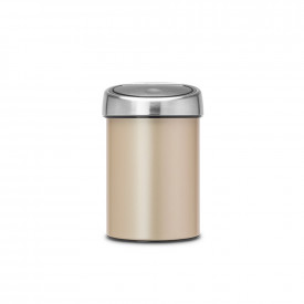 Brabantia Touch Bin 3L, Șampanie 1003240