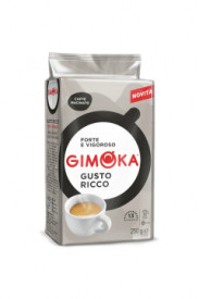 Cafea macinata Gimoka Gusto Rico (Bianco) 250g