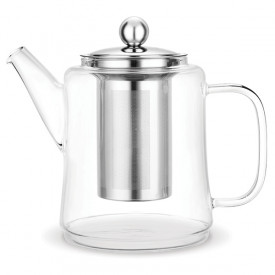 Ceainic cu sită LF FR-8100 BS, 1000 ml, sticlă 106161