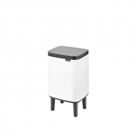 Coș de gunoi Brabantia Bo Small Hi 4L, Alb 1006639
