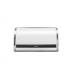 Cutie de pâine Brabantia Roll Top Bread Box, Alb, Mediu 1003254