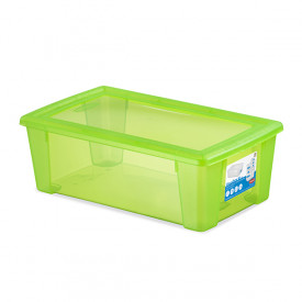 Cutie universala Stefanplast Visual Box M, 5L, verde 646553