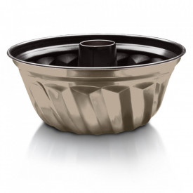 Forma bundt (guguluf) Metallic Line Shiny Black Edition BerlingerHaus BH 6810