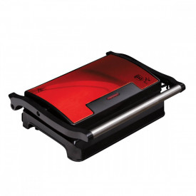 Grill electric 23x14 cm Burgundy Metallic Line BerlingerHaus BH 9349