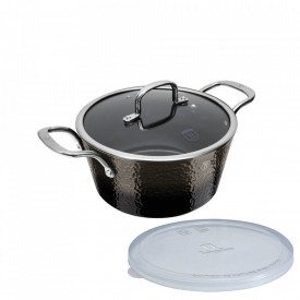 Oala cu capac Shine Basalt Collection BerlingerHaus BH 6652