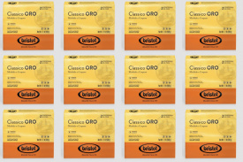 Pachet 12 x Cafea macinata Bristot Classico Oro 2x250g
