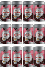 Pachet 12 x Cafea macinata Gimoka 250g 100% Arabica la cutie