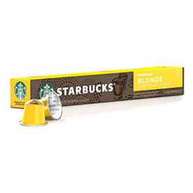 Pachet 12 x Capsule cafea Starbucks Blond Roast compatibile Nespresso 10 capsule,53 g