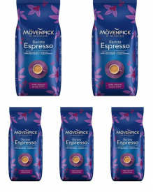 Pachet 5 x Cafea Boabe Movenpick Barista Espresso 1Kg