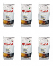 Pachet 6 x CAFEA BOABE KIMBO CREMOSO 1 KG