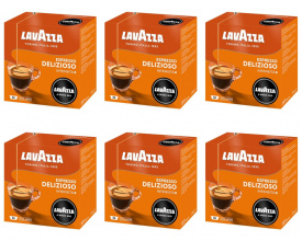 Pachet 6 x Capsule Lavazza A Modo Mio Espresso Delizioso 36 Capsule