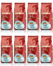 Pachet 8 x Cafea Boabe Gimoka Gran Bar 1kg