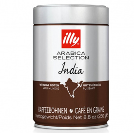 Pachet 8 x Cafea boabe Illy Arabica selection India 250g