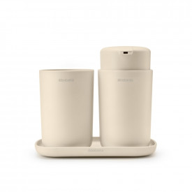 Set accesorii baie Brabantia ReNew Soft Beige 3 piese 1006266