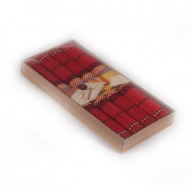 Set covorase 4 buc., caracteristici, rosu 1001385