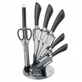 Set cutite (8 piese) Metallic Line Carbon Pro Edition BerlingerHaus BH 2476