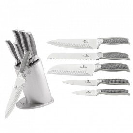 Set cutite otel inoxidabil (6 piese) Silver Kikoza Collection Berlinger Haus BH 2254