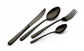 Set Tacamuri 16 piese negru oglinda Black Royal Collection Berlinger Haus BH 2616