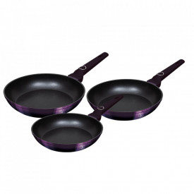 Set tigai (3 piese) Purple Eclipse Collection BerlingerHaus BH 7103