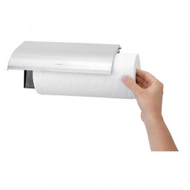 Suport hârtie de bucătărie Brabantia Matt Steel 646882