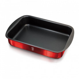Tava pentru cuptor dreptunghiulara 35x27 cm Burgundy Metallic Line Berlinger Haus BH 1540