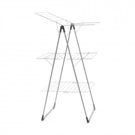 Uscator pentru rufe turn Brabantia 23m, Gri metalic 90300183