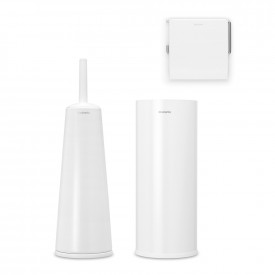 Accesorii WC Brabantia Balance Collection, 3 piese, Alb 1003475