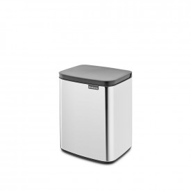 Coș de gunoi Brabantia Bo Small 7L, Brilliant Steel 1006630
