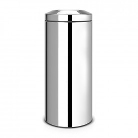 Coș de gunoi Brabantia Flame Guard 30L, Brilliant Steel 647074