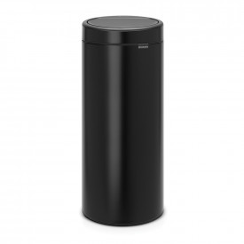 Coș de gunoi Brabantia Touch Bin New 30L, negru mat 650008