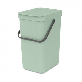 Coș de gunoi pentru colectare separată Brabantia Sort&Go 12L, Jade Green 1005512